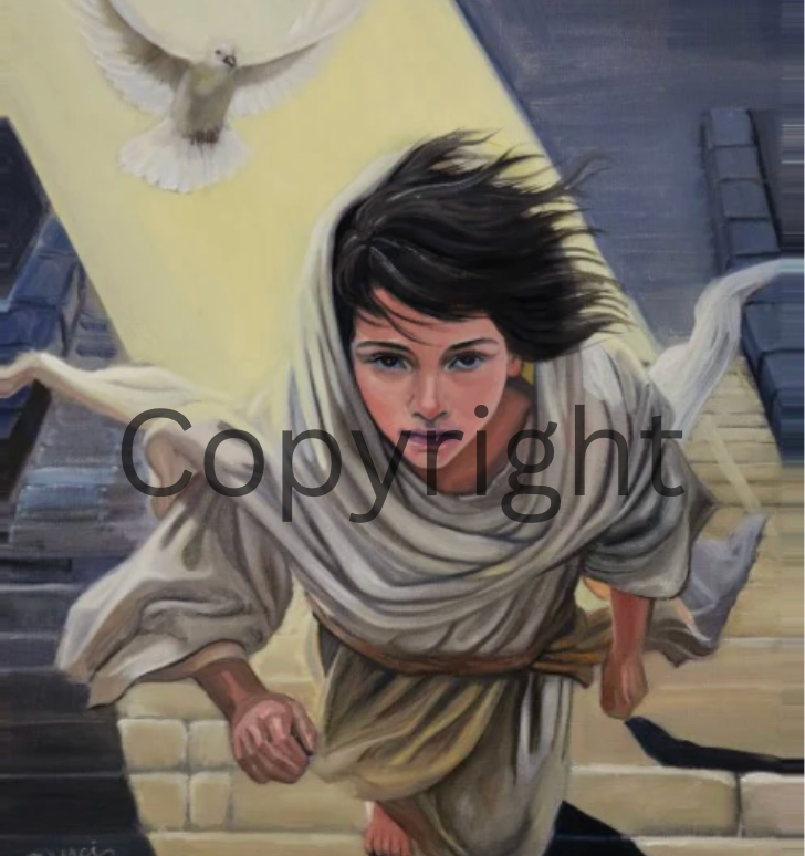 Temple Steps (Luke 3:11)