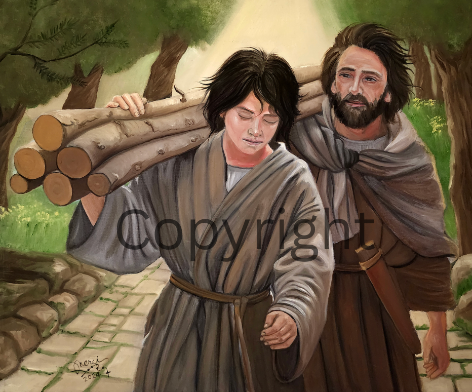 Carrying Wood (Luke 3:11)