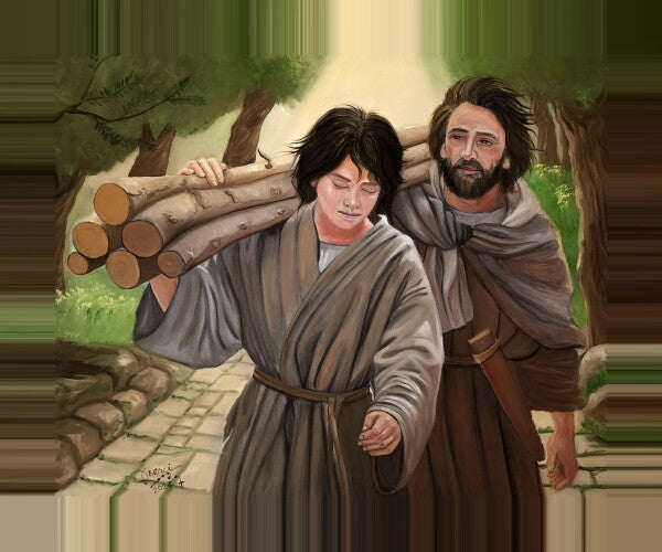 Carrying Wood (Luke 3:11)